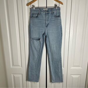 Abercrombie & Fitch 90s Slim Straight Ultra High Rise Jeans Women’s 8 | 29 Blue